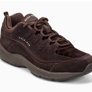 Easy Spirit Women's Dark Brown Suede Romy Walk Run Sneakers Shoes Size 8W